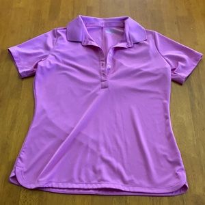 Nike Golf Short Sleeve Polo Pink M